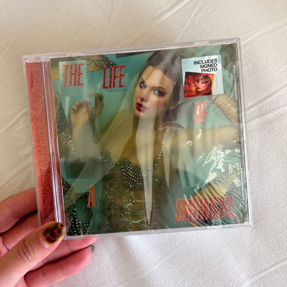 The Life of a Showgirl Signed CD Photo 1
